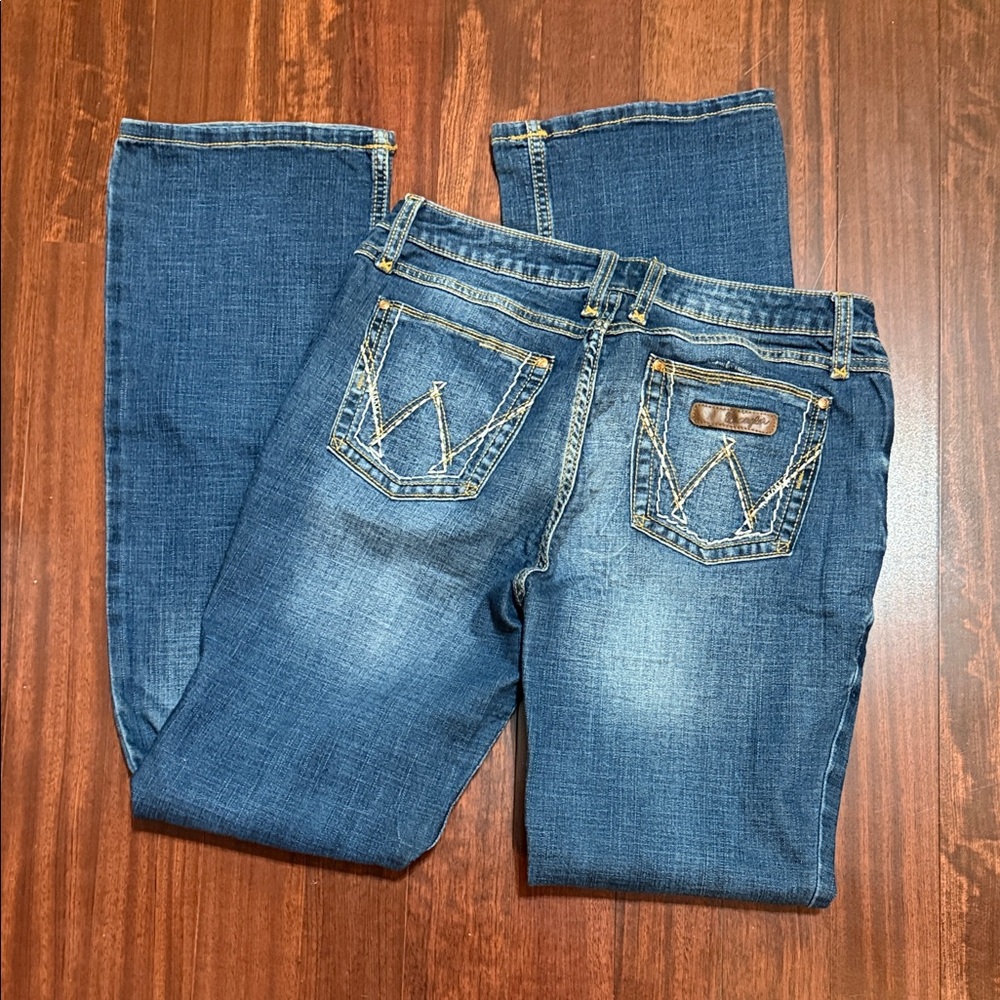 Wrangler Classic Blue Straight Leg Jeans